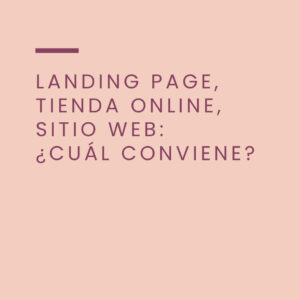 Lee más sobre el artículo Landing Page, Tienda o sitio web ¿cuáles son las diferencias y cuál me conviene?