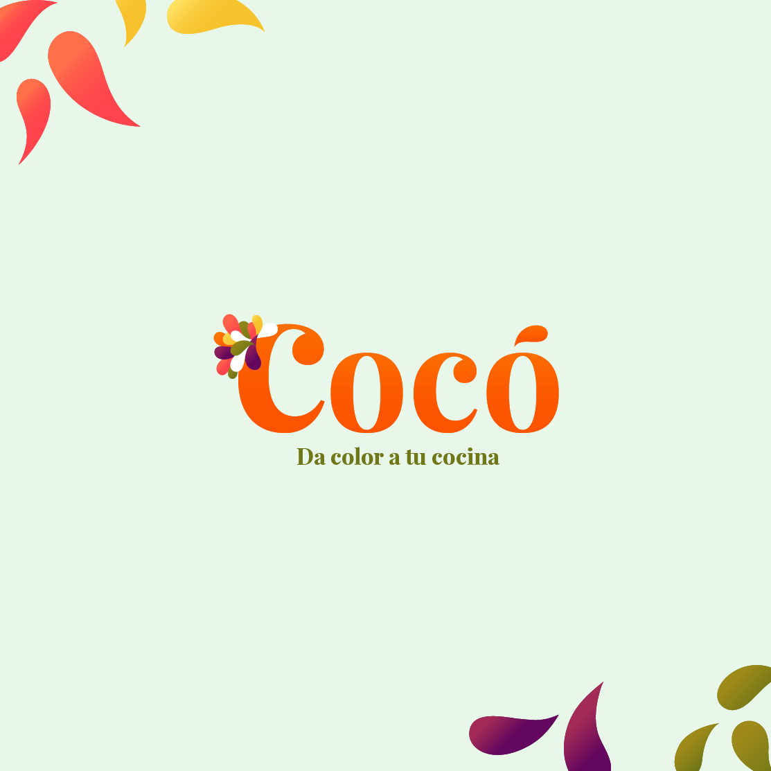 En este momento estás viendo Identidad visual de Cocó, dá color a tu cocina